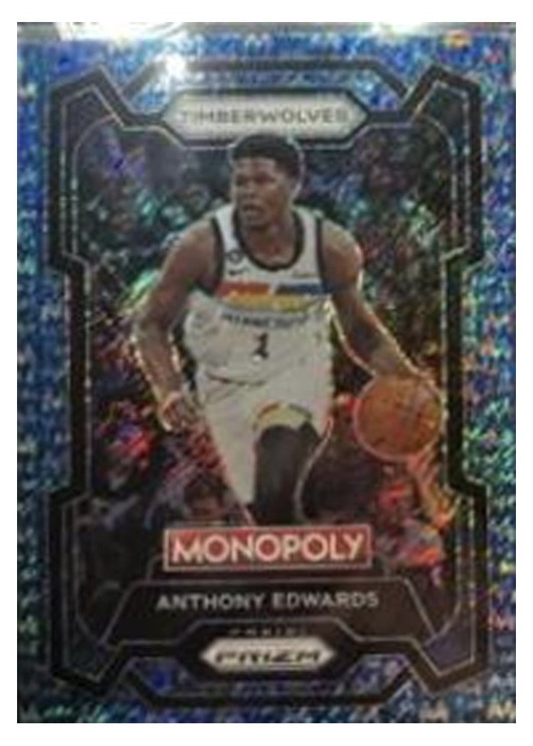 2023-24 Panini Prizm Monopoly Base Set Anthony Edwards #52 card
