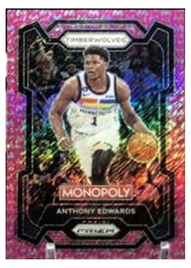 2023-24 Panini Prizm Monopoly Base Set Anthony Edwards #52 card