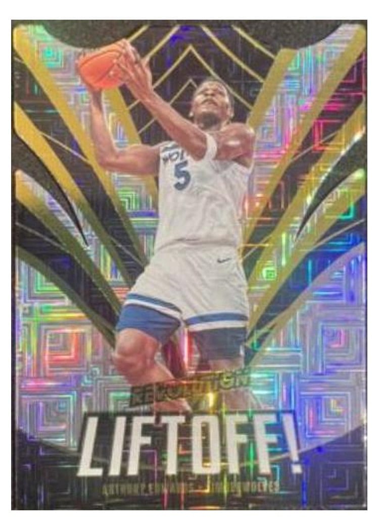 2023-24 Panini Revolution Liftoff! Anthony Edwards #2 card