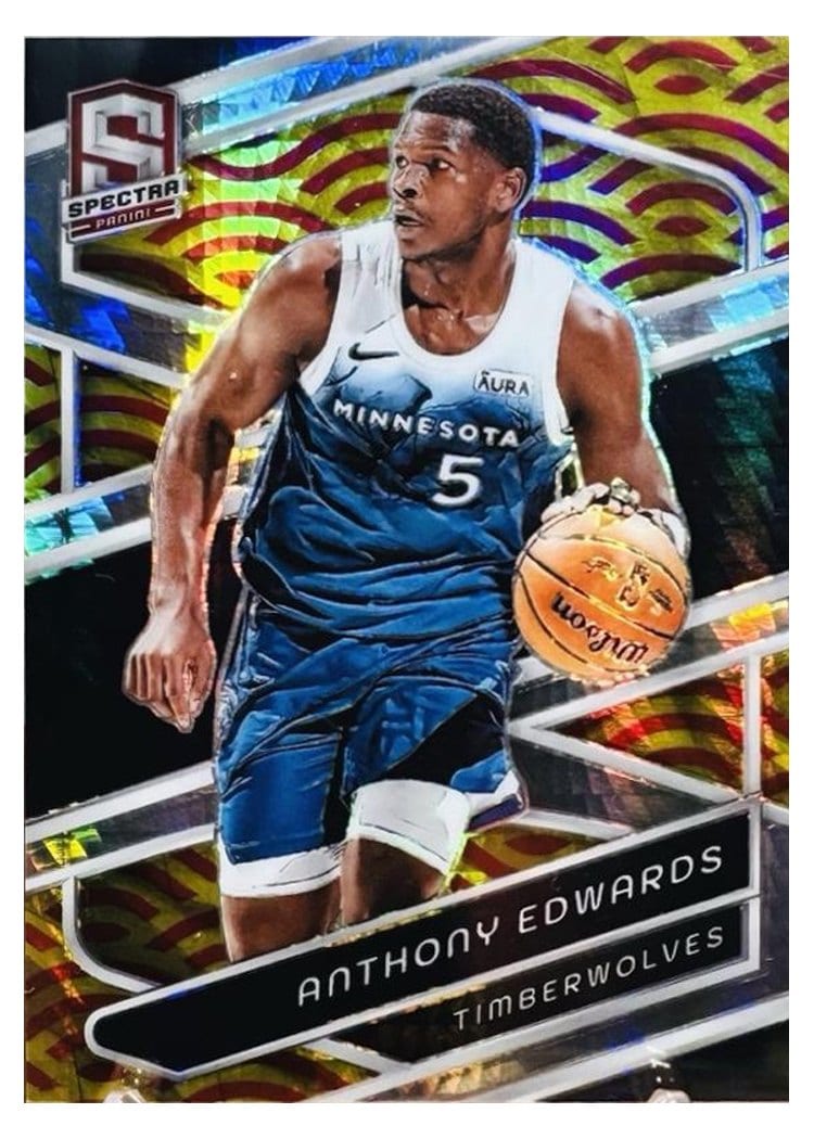 2023-24 Panini Spectra Base Set Anthony Edwards #121 card