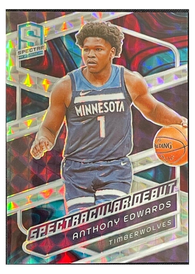 2023-24 Panini Spectra Base Set Anthony Edwards #197 card