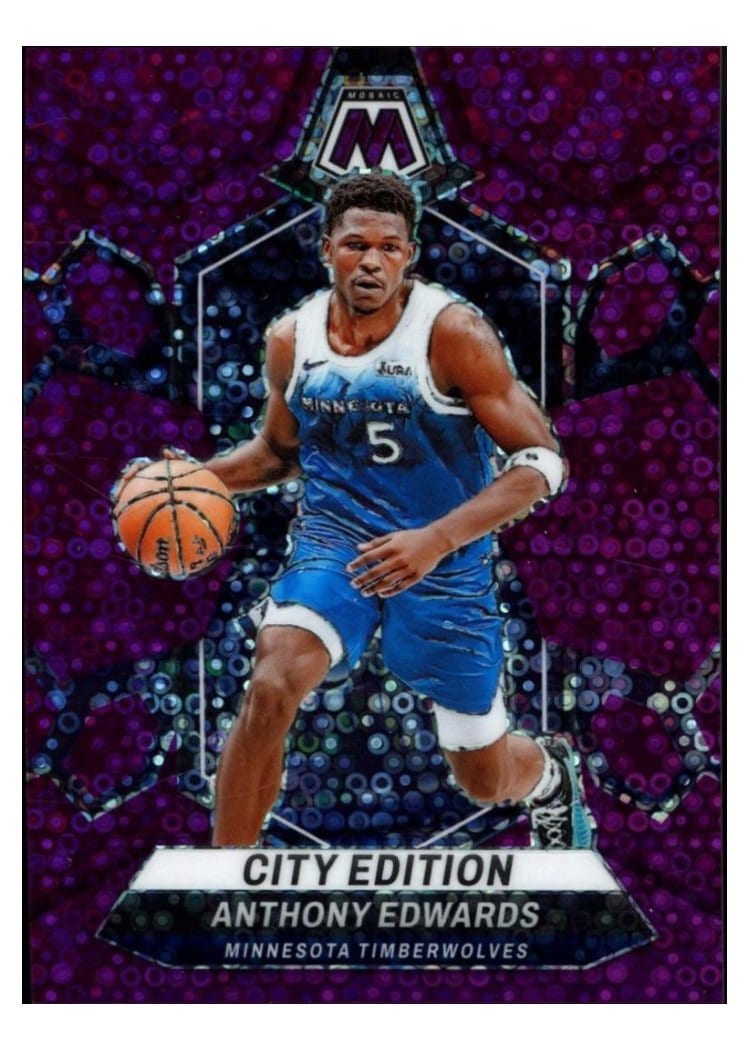 2023 Panini Mosaic Anthony Edwards #273 card