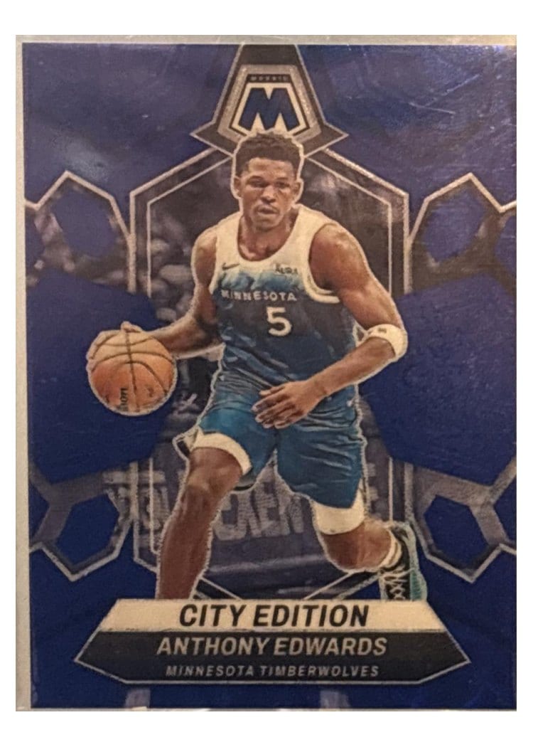 2023 Panini Mosaic Anthony Edwards #273 card