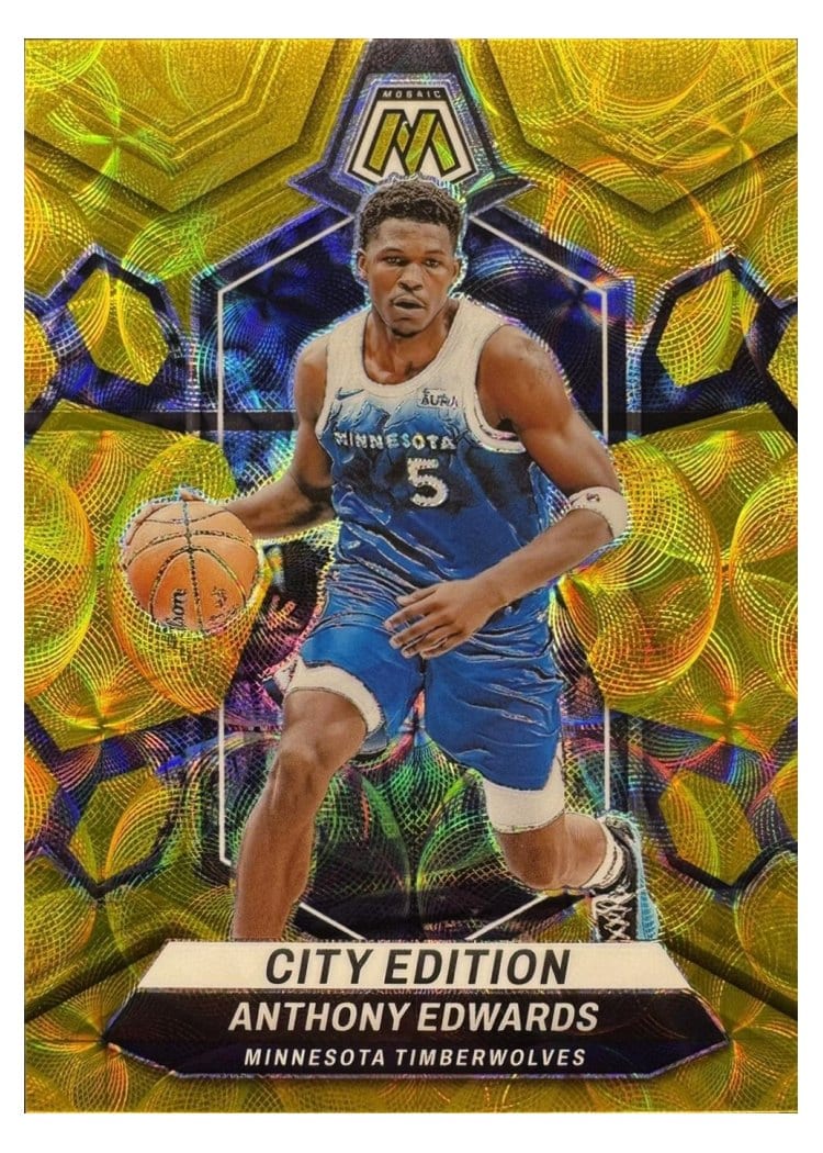 2023 Panini Mosaic Anthony Edwards #273 card