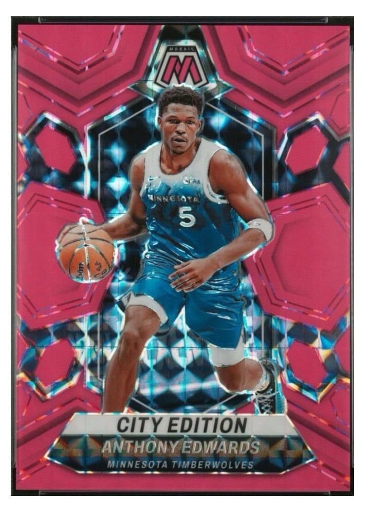 2023 Panini Mosaic Anthony Edwards #273 card