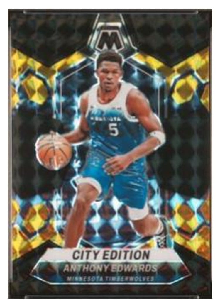 2023 Panini Mosaic Anthony Edwards #273 card