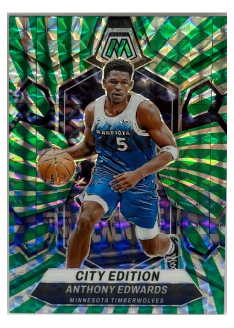 2023 Panini Mosaic Anthony Edwards #273 card