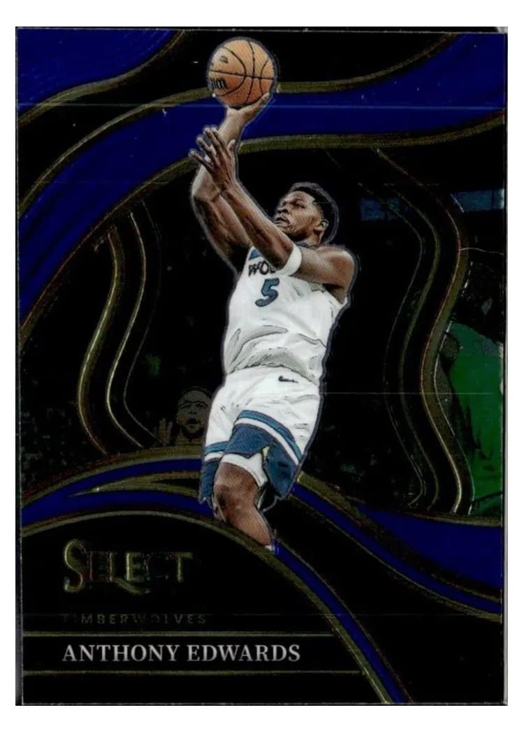 2023 Panini Select Anthony Edwards #237 card