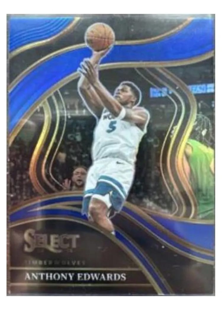 2023 Panini Select Anthony Edwards #237 card
