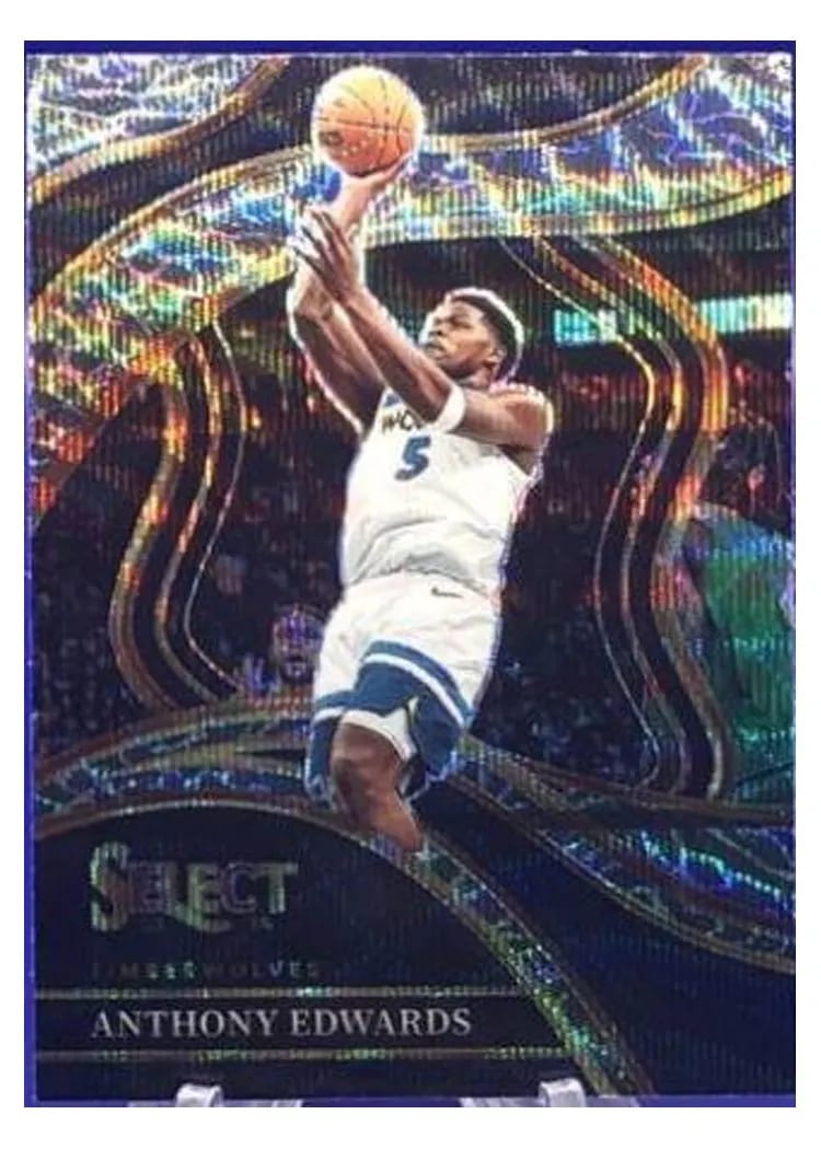2023 Panini Select Anthony Edwards #237 card