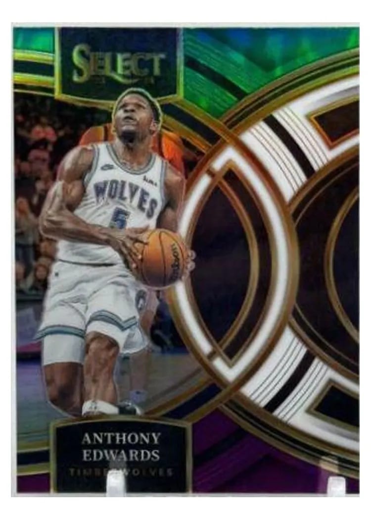 2023 Panini Select Anthony Edwards #237 card