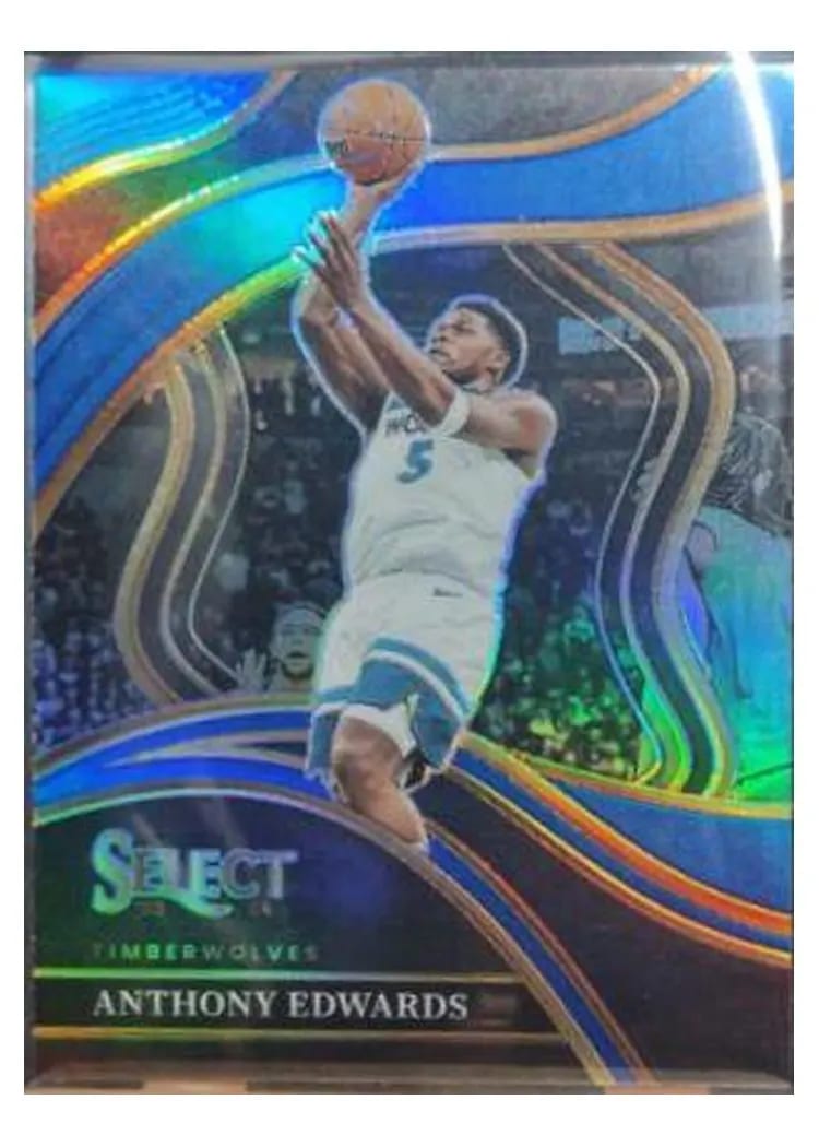 2023 Panini Select Anthony Edwards #237 card