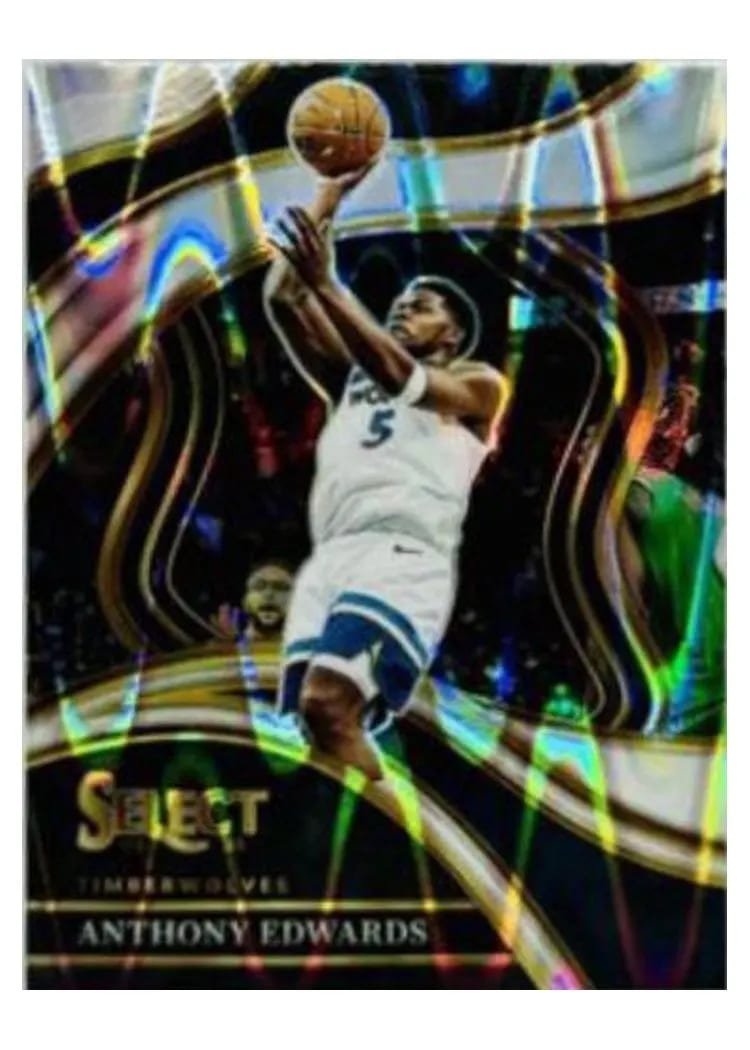 2023 Panini Select Anthony Edwards #237 card