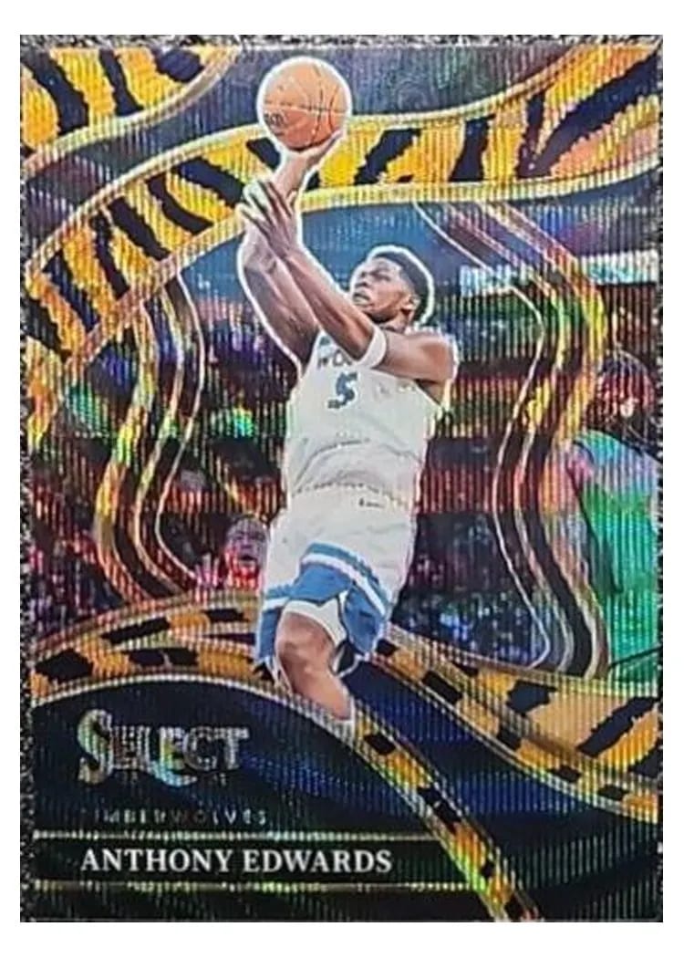 2023 Panini Select Anthony Edwards #237 card