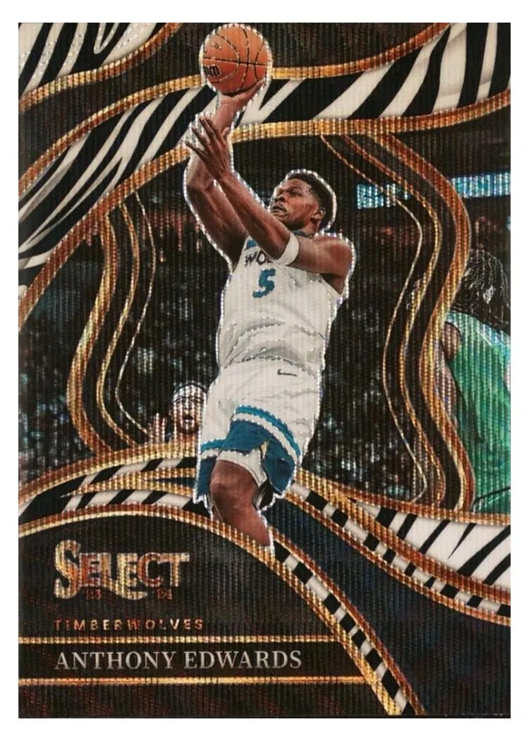 2023 Panini Select Anthony Edwards #237 card