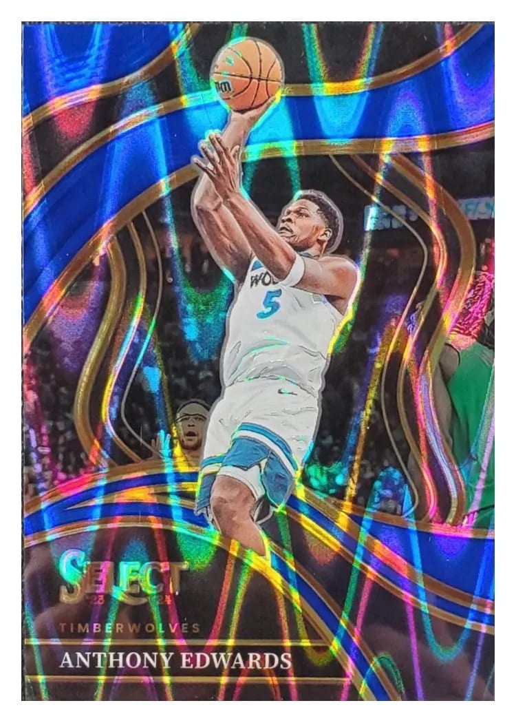 2023 Panini Select Anthony Edwards #237 card