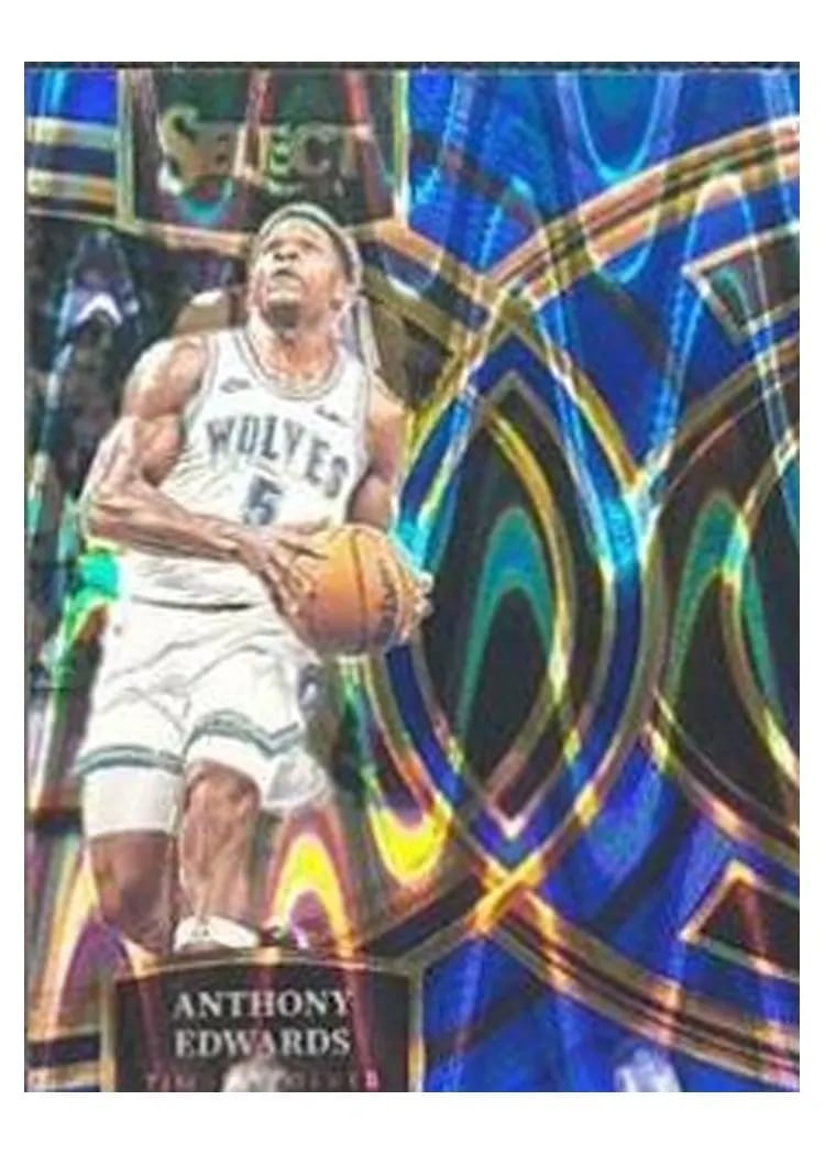 2023 Panini Select Anthony Edwards #237 card