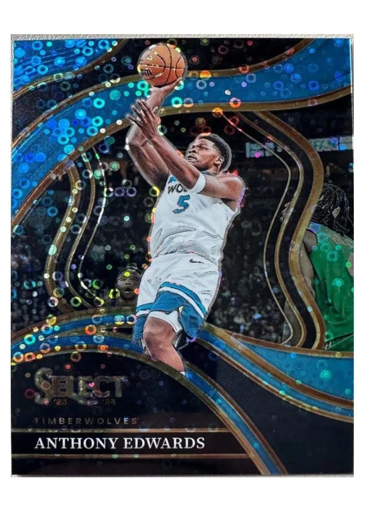 2023 Panini Select Anthony Edwards #237 card