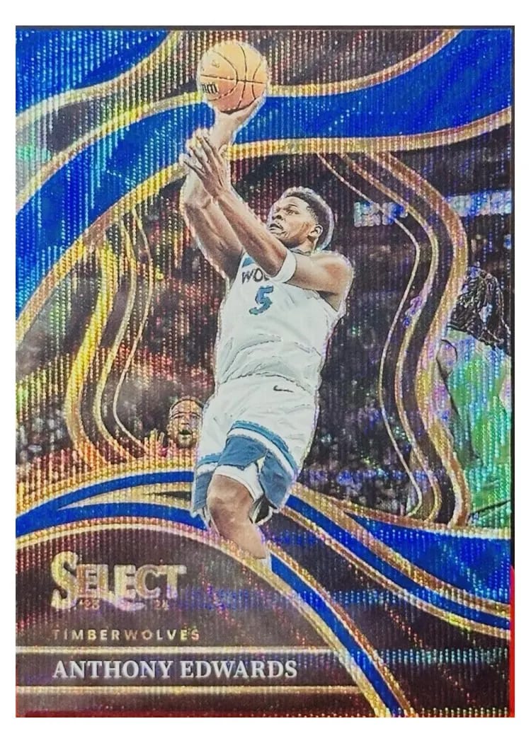 2023 Panini Select Anthony Edwards #237 card