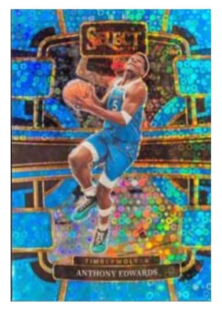 2023 Panini Select Anthony Edwards #237 card