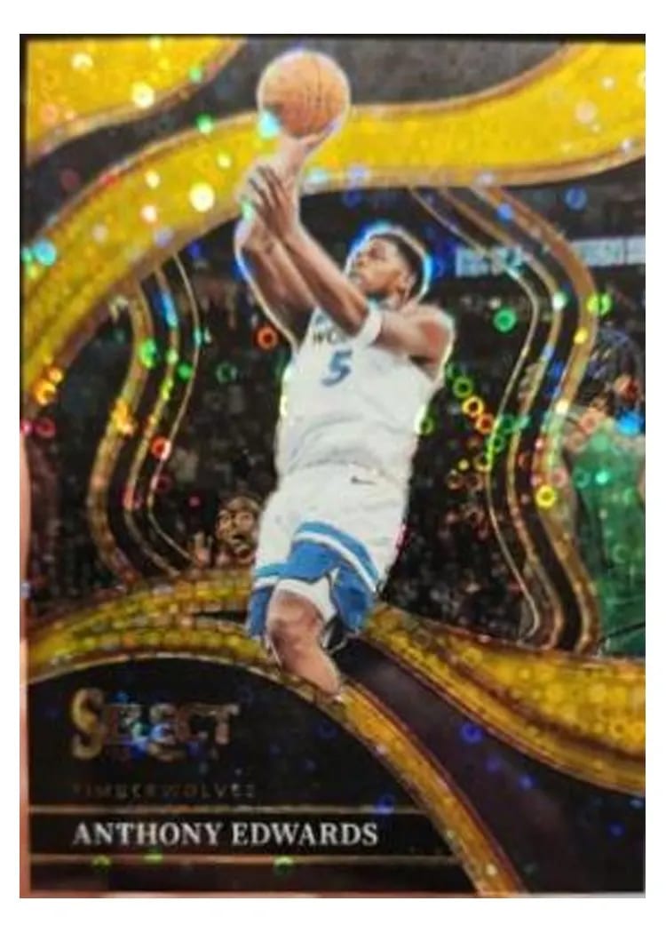 2023 Panini Select Anthony Edwards #237 card