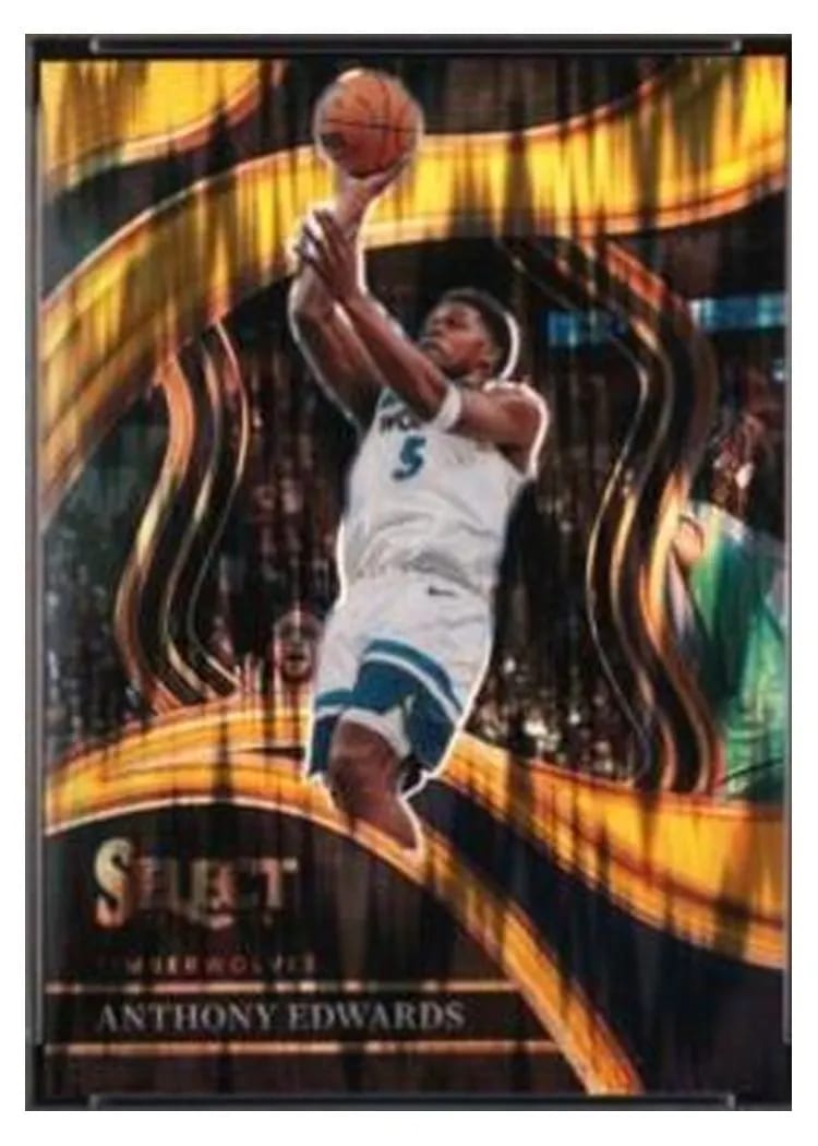 2023 Panini Select Anthony Edwards #237 card