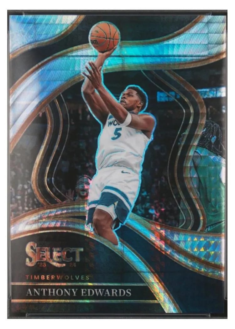 2023 Panini Select Anthony Edwards #237 card