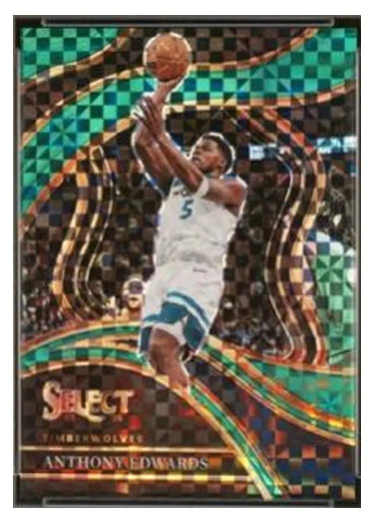2023 Panini Select Anthony Edwards #237 card