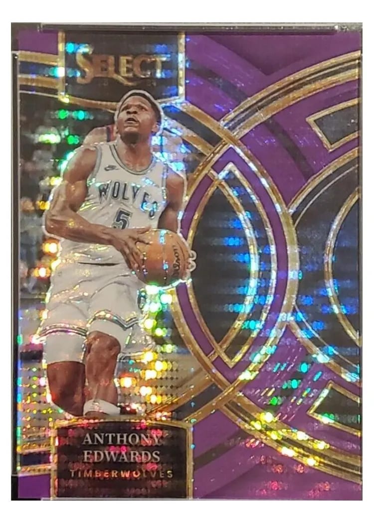 2023 Panini Select Anthony Edwards #237 card
