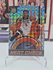 2024-25 Panini Mosaic Heat Check Anthony Edwards #14 card