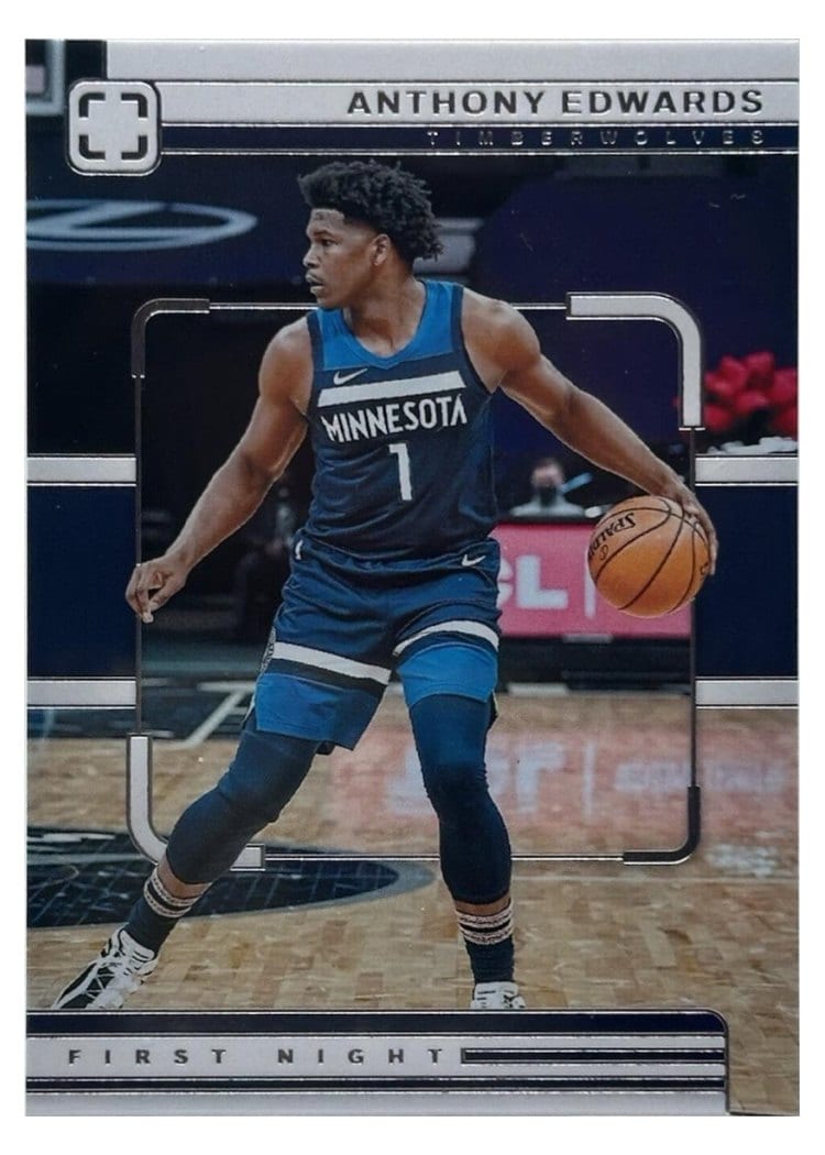 2024-25 Panini Photogenic First Night Set Anthony Edwards #2 card