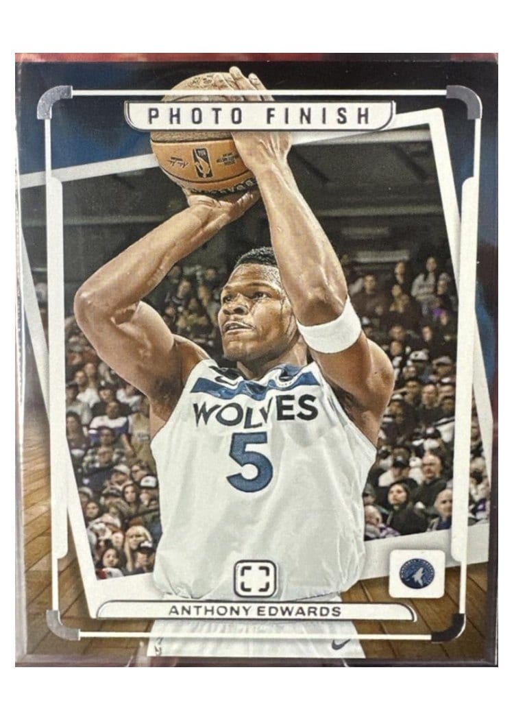 2024-25 Panini Photogenic Photo Finish Set Anthony Edwards #6 card