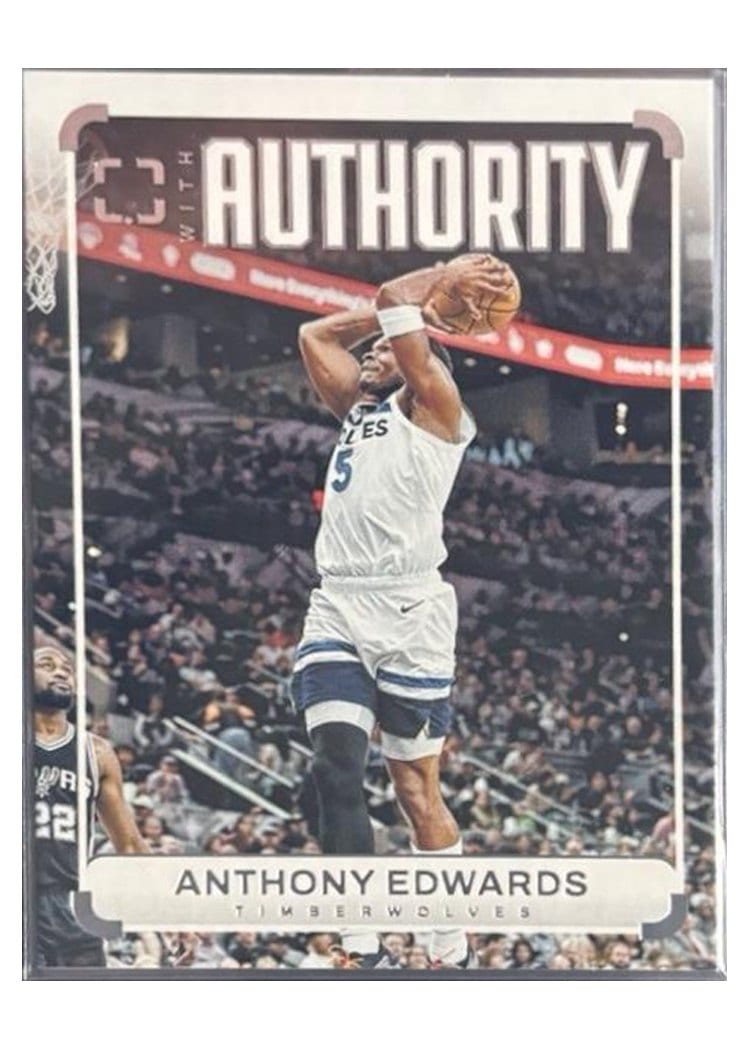 2024-25 Panini Photogenic With Authority Set Anthony Edwards #7