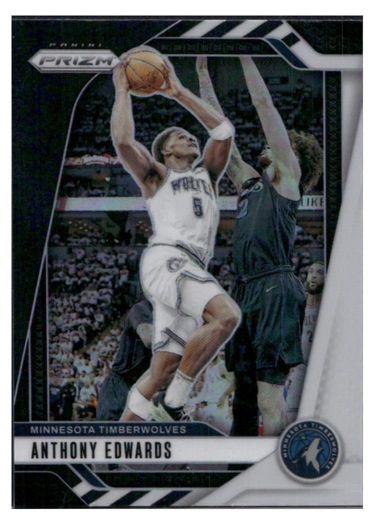 2024-25 Panini Prizm Base Set Anthony Edwards #100 card