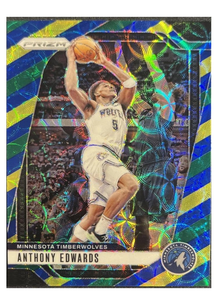 2024-25 Panini Prizm Base Set Anthony Edwards #100 card