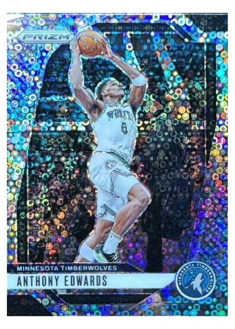 2024-25 Panini Prizm Base Set Anthony Edwards #100 card