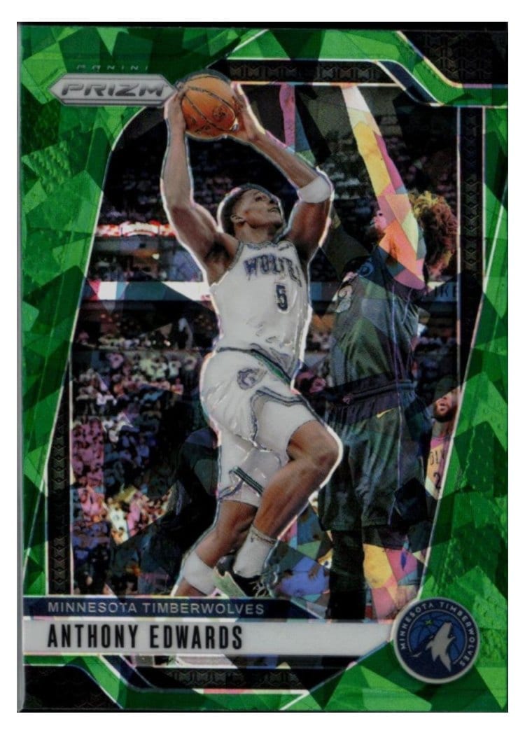 2024-25 Panini Prizm Base Set Anthony Edwards #100 card