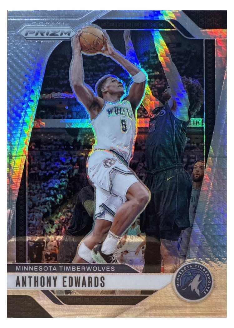 2024-25 Panini Prizm Base Set Anthony Edwards #100 card