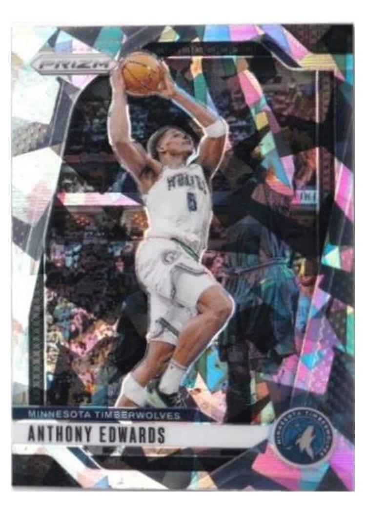 2024-25 Panini Prizm Base Set Anthony Edwards #100 card