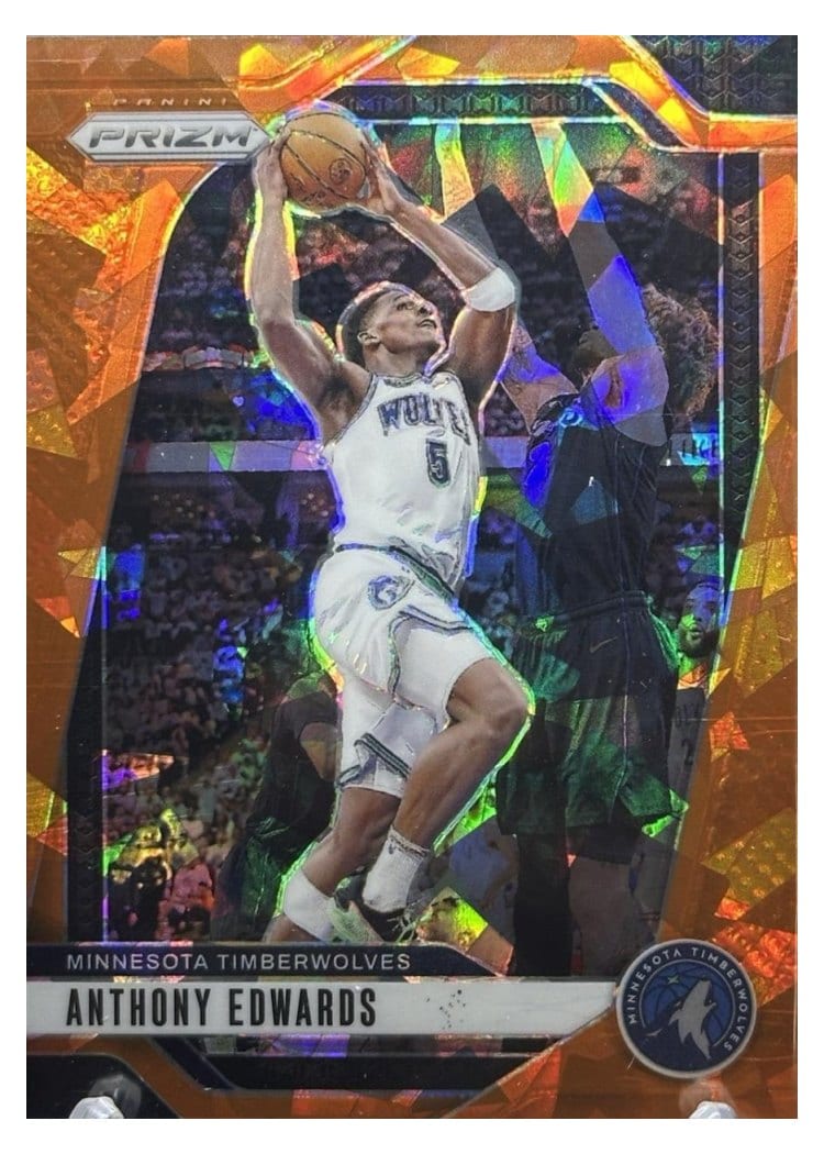 2024-25 Panini Prizm Base Set Anthony Edwards #100 card