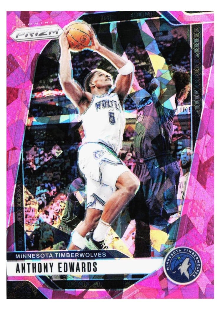 2024-25 Panini Prizm Base Set Anthony Edwards #100 card