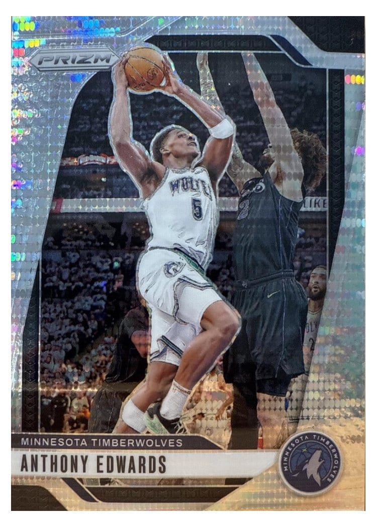 2024-25 Panini Prizm Base Set Anthony Edwards #100 card