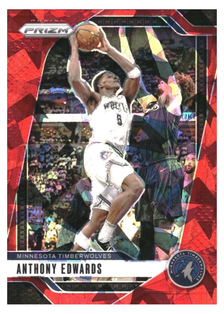 2024-25 Panini Prizm Base Set Anthony Edwards #100 card