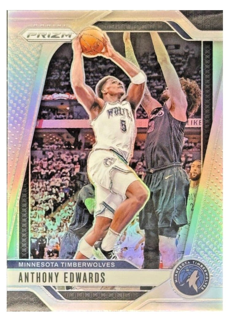2024-25 Panini Prizm Base Set Anthony Edwards #100 card