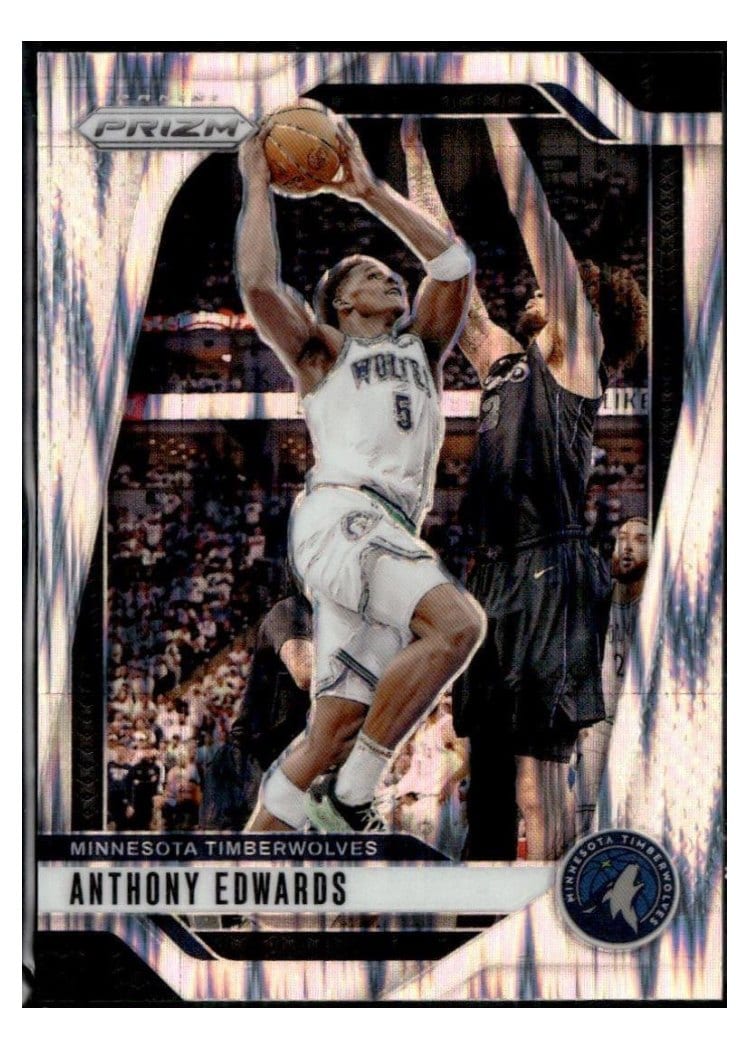 2024-25 Panini Prizm Base Set Anthony Edwards #100 card