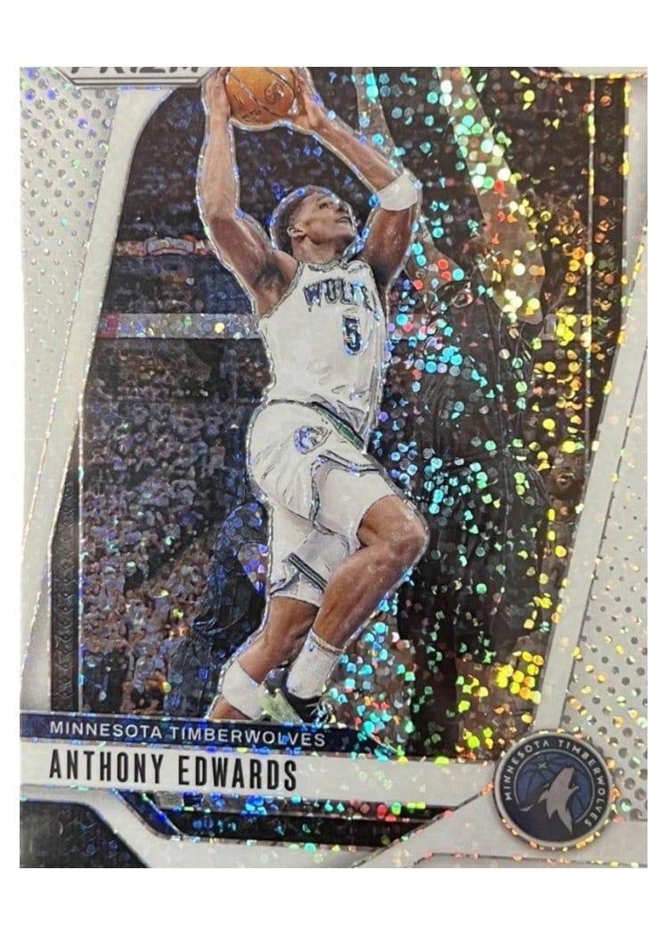 2024-25 Panini Prizm Base Set Anthony Edwards #100 card