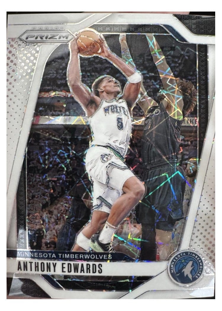 2024-25 Panini Prizm Base Set Anthony Edwards #100 card