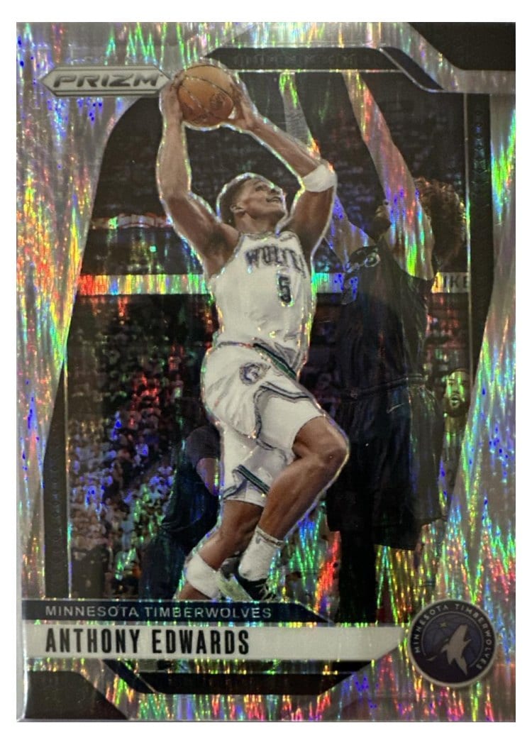2024-25 Panini Prizm Base Set Anthony Edwards #100 card