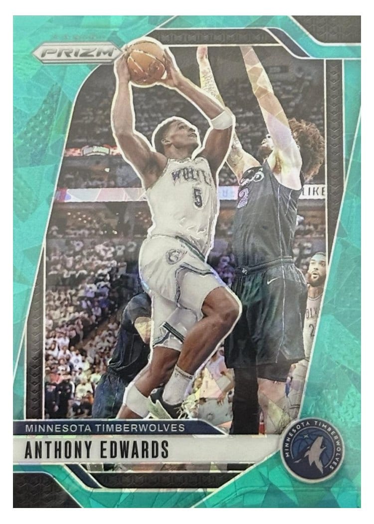 2024-25 Panini Prizm Base Set Anthony Edwards #100 card