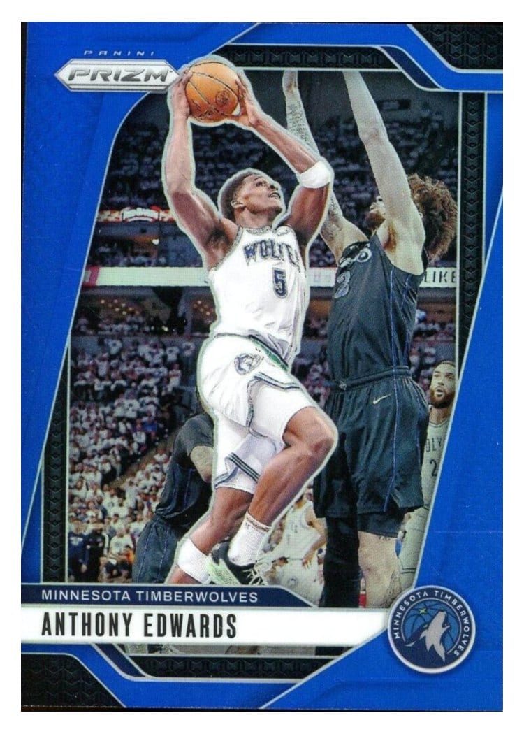 2024-25 Panini Prizm Base Set Anthony Edwards #100 card
